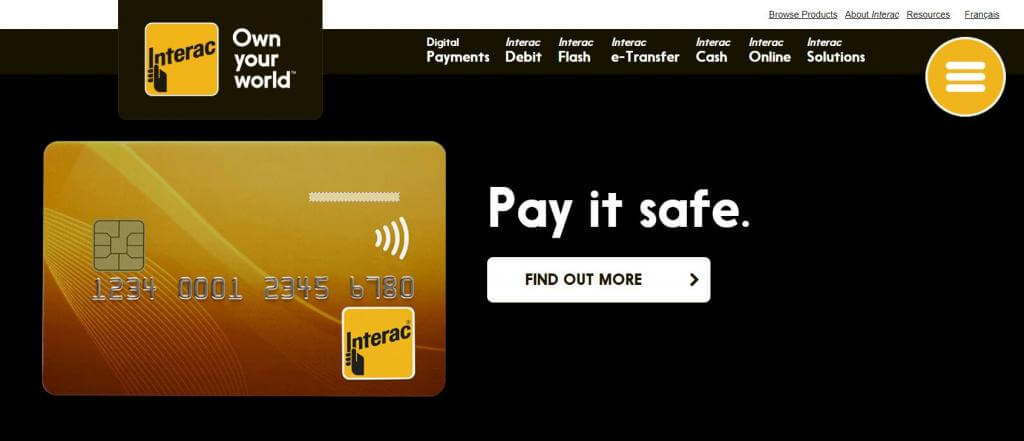 Interac casino